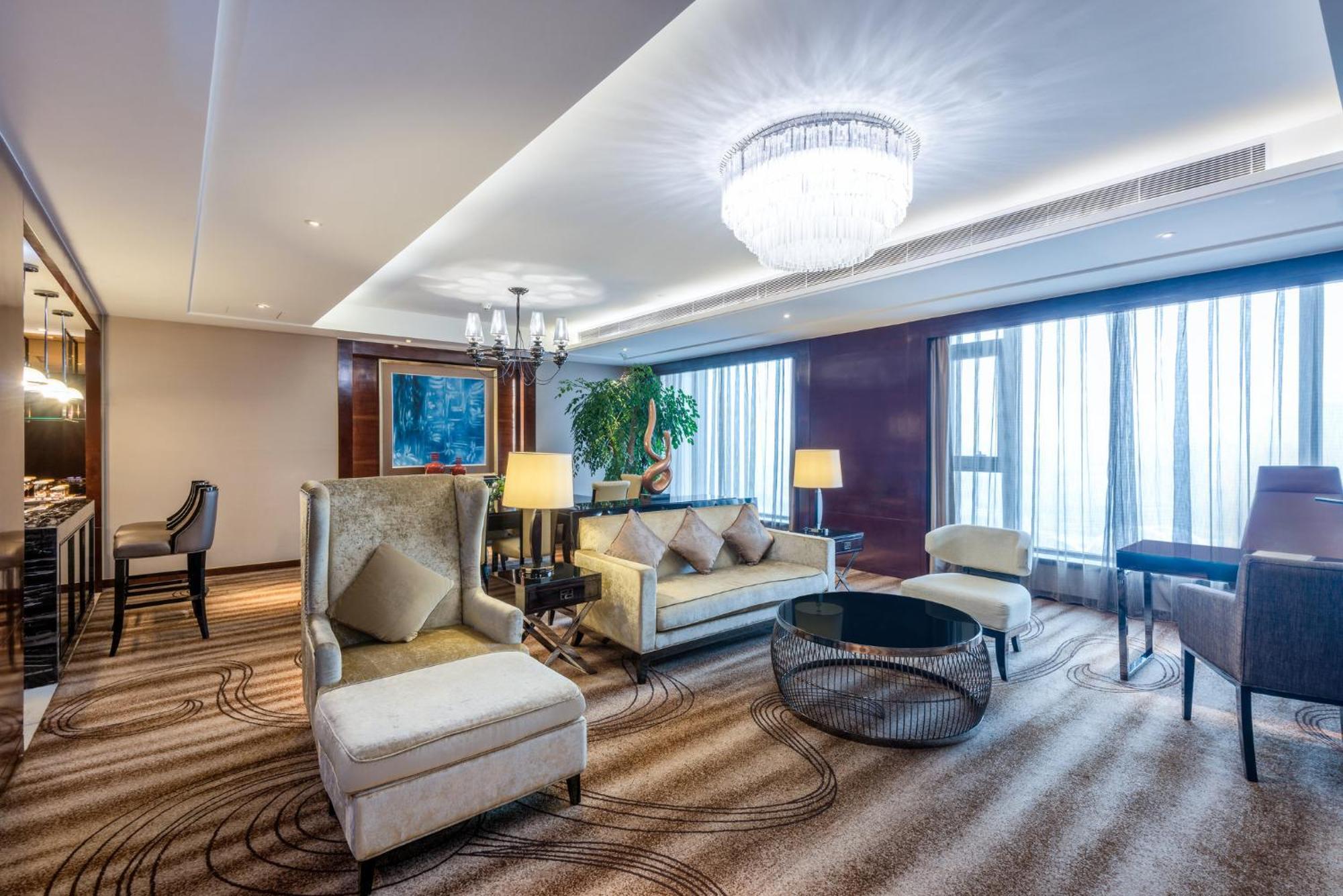 Intercontinental Jinan City Center By Ihg Exterior foto